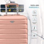 Lightweight 4-Wheel Cabin Luggage Set 56x45x25cm