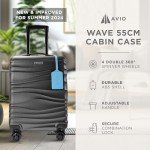 AVIO Wave Lightweight Cabin Suitcase 55x40x20cm