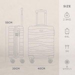 AVIO Wave Lightweight Cabin Suitcase 55x40x20cm