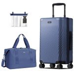 ECOHUB 20" Lightweight Expandable Cabin Suitcase