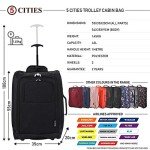 Lightweight 21"/55cm Cabin Trolley Bag with Wheels