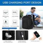 WENIG 55x40x20cm Travel Cabin Backpack with USB Port