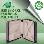 Aerolite 56x45x25cm Lightweight 8-Wheel Cabin Luggage