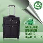 Aerolite Super Lightweight Expandable Cabin Luggage 56x45x25cm