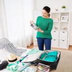 Aerolite Super Lightweight Expandable Cabin Luggage 56x45x25cm