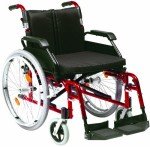 Drive Devilbiss Enigma XS Self-Propelled Wheelchair, Red