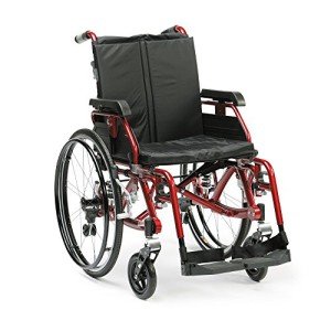 Drive Devilbiss Enigma Lightweight Aluminium Wheelchair, Red