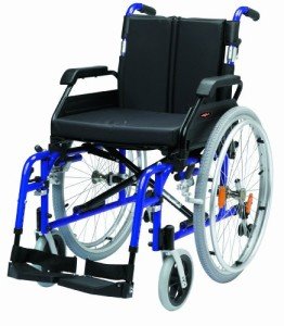 Enigma XS Self-Propelled Wheelchair - 18" Seat, Blue