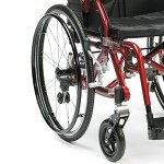 Drive Devilbiss Enigma Lightweight Aluminium Wheelchair, Red