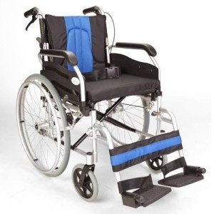 Lightweight Folding Aluminum Narrow Self-Propelled Wheelchair