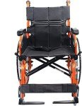 Folding Lightweight Self-Propelled Aluminium Wheelchair, Extra Wide