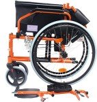 Folding Lightweight Self-Propelled Aluminium Wheelchair, Extra Wide