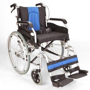 Lightweight Folding Self-Propel Wheelchair with Handbrakes