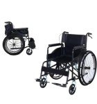 Lightweight Foldable Self-Propelled Wheelchair with Footrest