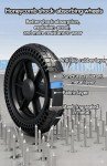 ByteTecpeak D06 Lightweight Electric Folding Wheelchair