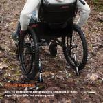 MobiQuip Lightweight All-Terrain Folding Wheelchair