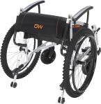 MobiQuip Lightweight All-Terrain Folding Wheelchair