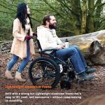 MobiQuip Lightweight All-Terrain Folding Wheelchair