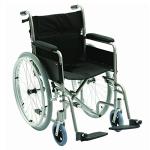 Lightweight Folding Wheelchair with Hand Brakes