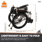 All Terrain Mini Wheelchair for Kids and Small Adults