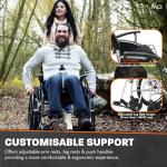 MobiQuip Lightweight All-Terrain Folding Wheelchair