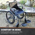 MobiQuip Lightweight All-Terrain Folding Wheelchair