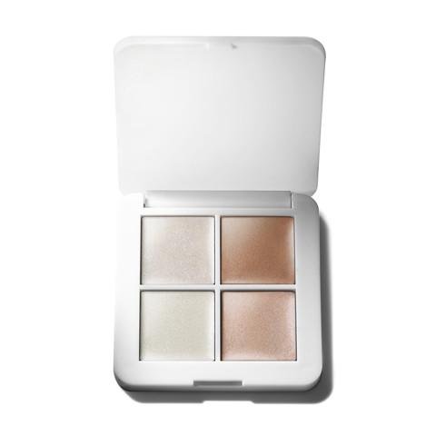 Organic 4-shade Highlighter Palette for Glowing Skin