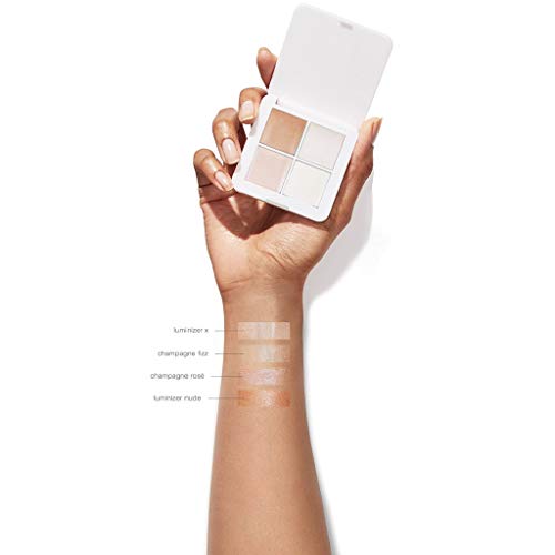 Organic 4-shade Highlighter Palette for Glowing Skin