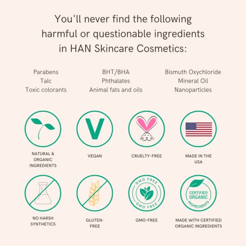 HAN Skincare Cosmetics Vegan, Cruelty-Free, Clean Bronzer, Malibu