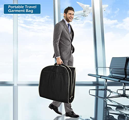 Men's 43" Garment Suit Cover - Black