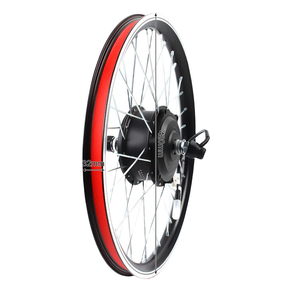 Electric 20" Wheel Hub Motor Conversion Kit - E-Bike