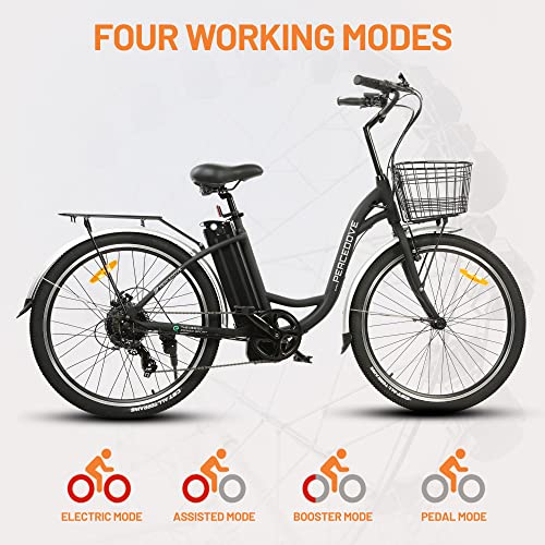ECOTRIC Citycruiser Electric Bike 26" - 350W Motor