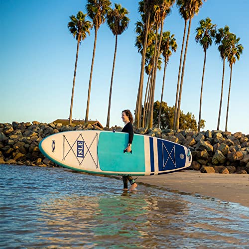 Peach/Moss ISLE Pioneer Inflatable SUP - Beginner Friendly