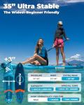 11'x35'' Flypark Inflatable Stand Up Paddleboard