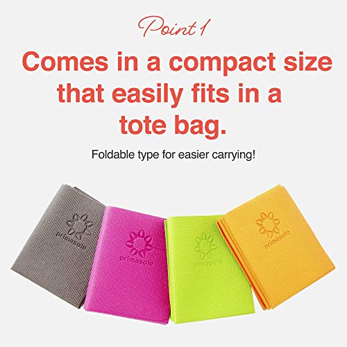 Folding Yoga Mat for Travel & Picnics