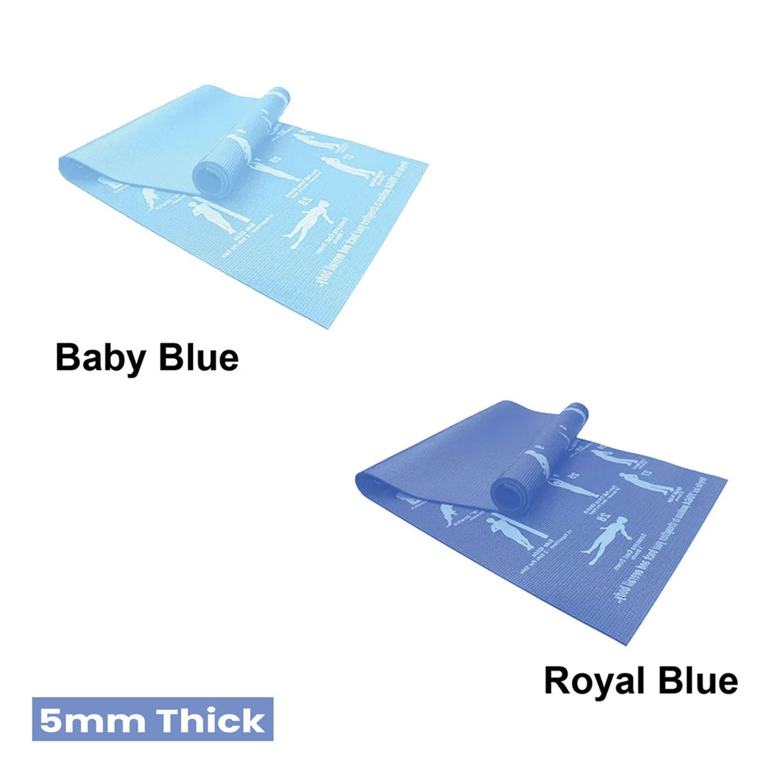 Non-Slip Yoga Mat with Carry Bag