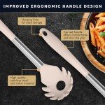 Home Hero Silicone Kitchen Utensils Set, Silicone Cooking Utensils Set, Dishwasher Safe Stainless Steel, Silicone Utensils For Cooking, Spatula Set Silicone Heat Resistant (26 Pcs - Stone)