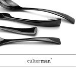 Culterman 20 Piece Black Flatware Silverware Cutlery Sets,unique modern look,Home & Kitchen Stainless Steel Dinnerware/Tableware/Utensils Set For 4,Include Knives/Forks/Spoons Dishwasher Safe