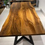 Elite Wood 10 Person Walnut Wood Dining Table Set - Dining Table Set for up to 10 People, Modern Kitchen Table, Kitchen Table, Dinner, Farmhouse, Seats 10 People