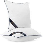 Utopia Bedding Throw Pillow Inserts (Pack of 4, White), 18 x 18 Inches Decorative Indoor Pillows for Sofa, Bed, Couch, Cushion Sham Stuffer