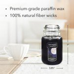 Yankee Candle MidSummer's Night Scented, Classic Large Single Wick Jar Candle, 22oz with Over 110 Hours of Burn Time, Ideal for Dinner Parties, Relaxing Saturdays, and Special Occasions