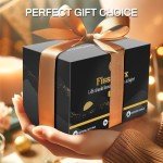 Fissiworx Vanilla Scented Candle Set 2 Pack, Candle for Home Scented, Odor Eliminating, Stress Relief, 15oz, 110 Hours Long Lasting Soy Wax Gift Set for Women