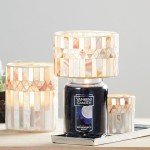 Yankee Candle MidSummer's Night Scented, Classic Large Single Wick Jar Candle, 22oz with Over 110 Hours of Burn Time, Ideal for Dinner Parties, Relaxing Saturdays, and Special Occasions