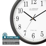 La Crosse Technology Wall Clock, Plastic, 14-inch Dia. (WT-3143A) (WT-3143A-INT)