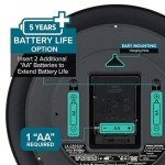 La Crosse Technology WT-3129B 12 Inch Atomic Analog Wall Clock, Pack of 1, Black