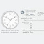 Roymnie Wall Clock Silent Non-Ticking Modern Clock Battery Operated 8 Inch Small Classic Analog Decorative for Kitchen, Living Room, Office, Bedroom, Bathroom (Black)