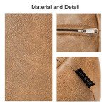 ROTOT Unstuffed Pouf Cover, Ottoman Shell, Bean Bag Chair, Foot Stool, Foot Rest, Storage Solution or Wedding (Empty & New) (Amaretto)