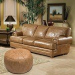 ROTOT Unstuffed Pouf Cover, Ottoman Shell, Bean Bag Chair, Foot Stool, Foot Rest, Storage Solution or Wedding (Empty & New) (Amaretto)