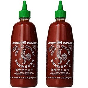 Sriracha Hot Chili Sauce - 28oz Pack of 2