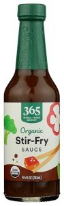 Organic Stir-Fry Cooking Sauce by Whole Foods, 10 oz